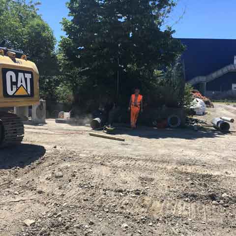 SPOSTAMENTO SOTTOSERVIZI AREA IKEA